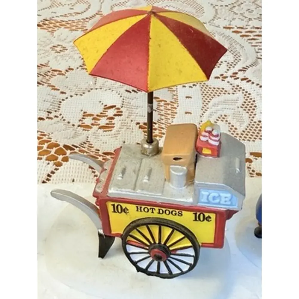 Department 56 Hot Dog Vendor Collectible